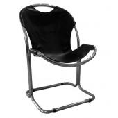 bauhaus modern design borszek retro vintage eredeti regi femvazas aluminium csovaz szek fekete bor fotel loft regiseg.JPG